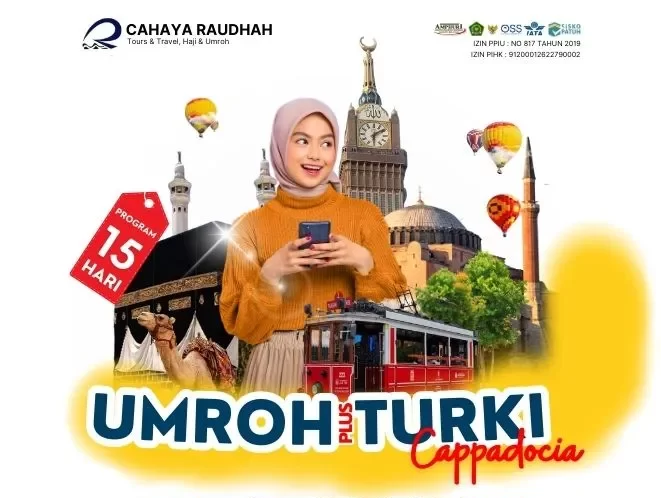benefit paket umroh plus turki cahaya raudhah