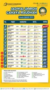 Update Seat Umroh 18 Oktober 2024