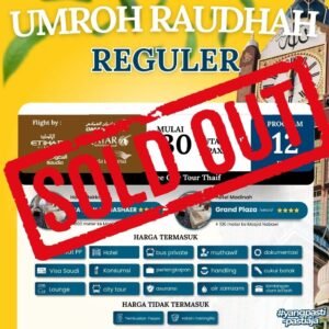 Paket Umroh 5 Agustus Sold Out
