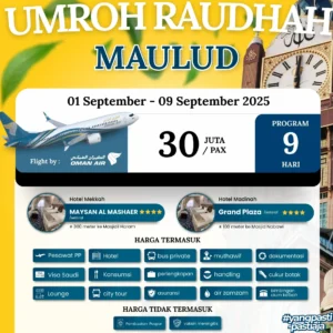 Umroh 1 September 2025 | Travel Umroh | Travel Haji
