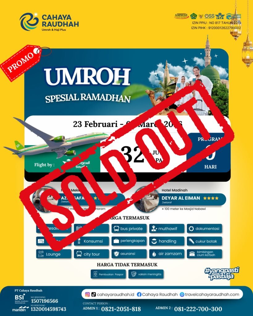Umroh 23 Februari 2026 Soldout