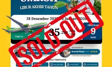 Umroh 28 desember 2025 Soldout