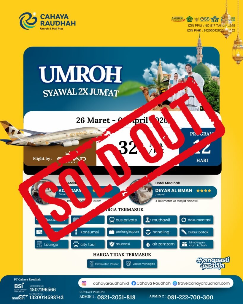 Umroh 26 Maret 2026 Soldout