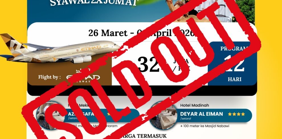 Umroh 26 Maret 2026 Soldout
