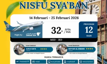 Paket Umroh 14 Februari Cahaya Raudhah