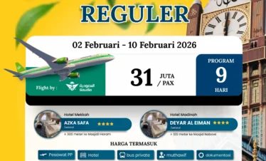 Umroh Raudhah 2 Februari 2026