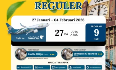 Paket Umroh 27 Januari 2026